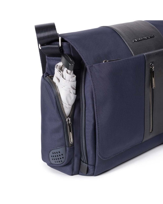 Borse Messenger Piquadro - Borsa Messenger in tessuto riciclato