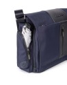 Borse Messenger Piquadro - Borsa Messenger in tessuto riciclato