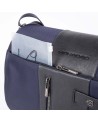 Borse Messenger Piquadro - Borsa Messenger in tessuto riciclato
