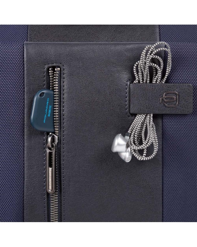 Borse Messenger Piquadro - Borsa Messenger in tessuto riciclato