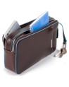 Pochette e Bustine Piquadro - Pochette uomo con tasca frontale