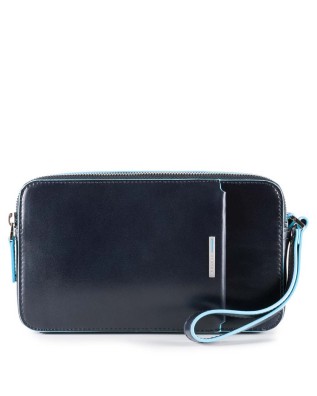 Pochette e Bustine Piquadro - Pochette uomo con tasca frontale
