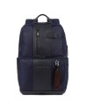 Zaini Porta PC Piquadro - Zaino in pelle e tessuto All-tech