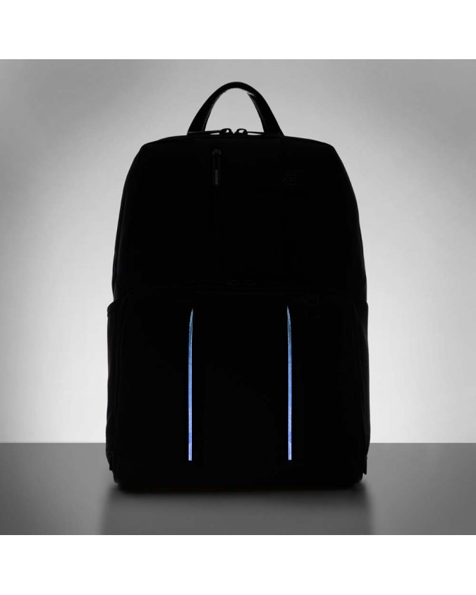 Zaini Porta PC Piquadro - Zaino medio Brief 2 con luce Led -