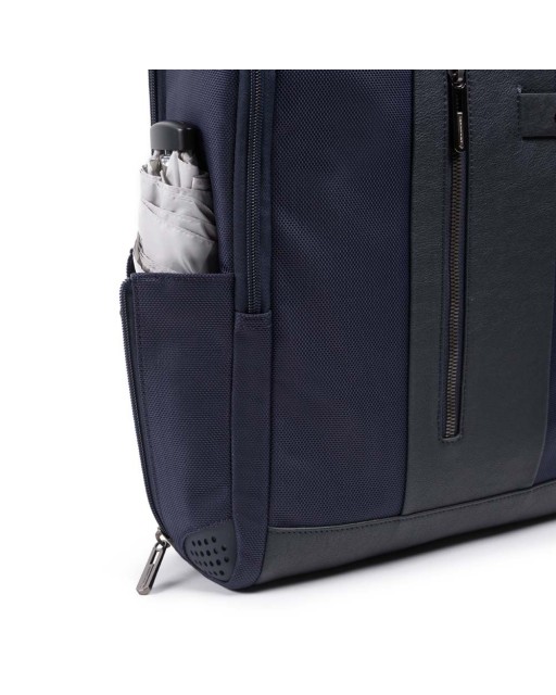 Piquadro - Zaino Medio porta PC 15,6'' e porta iPad® in tessuto riciclato Brief 2