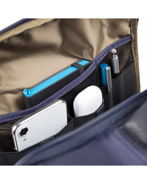 Piquadro - Zaino Medio porta PC 15,6'' e porta iPad® in tessuto riciclato Brief 2