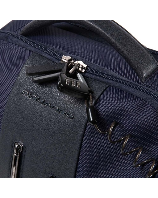 Piquadro - Zaino Medio porta PC 15,6'' e porta iPad® in tessuto riciclato Brief 2