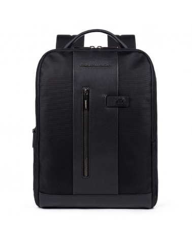 Piquadro - Mittlerer Rucksack Brief 2 aus recyceltem Stoff mit