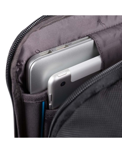 Piquadro - Zaino Medio porta PC 15,6'' e porta iPad® in tessuto riciclato Brief 2