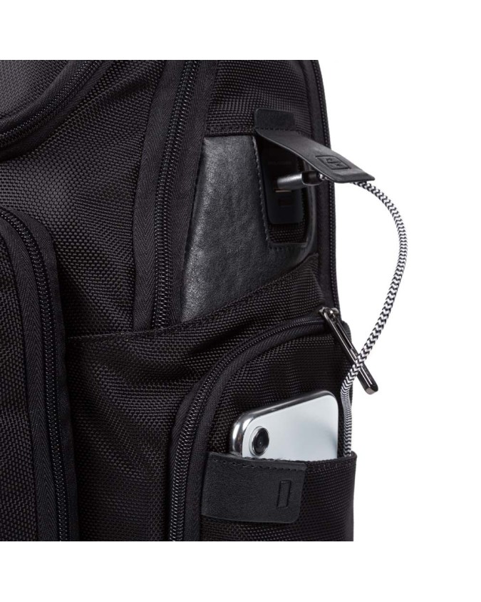Zaini Porta PC Piquadro - Zaino fast-check Brief 2 con placca