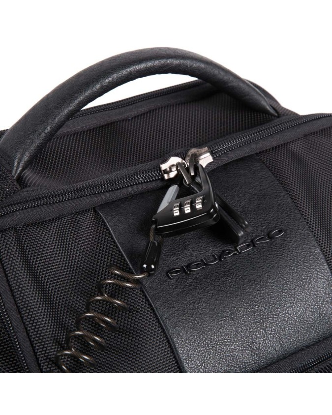 Zaini Porta PC Piquadro - Zaino fast-check Brief 2 con placca