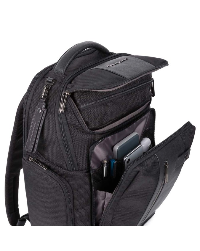 Zaini Porta PC Piquadro - Zaino fast-check Brief 2 con placca