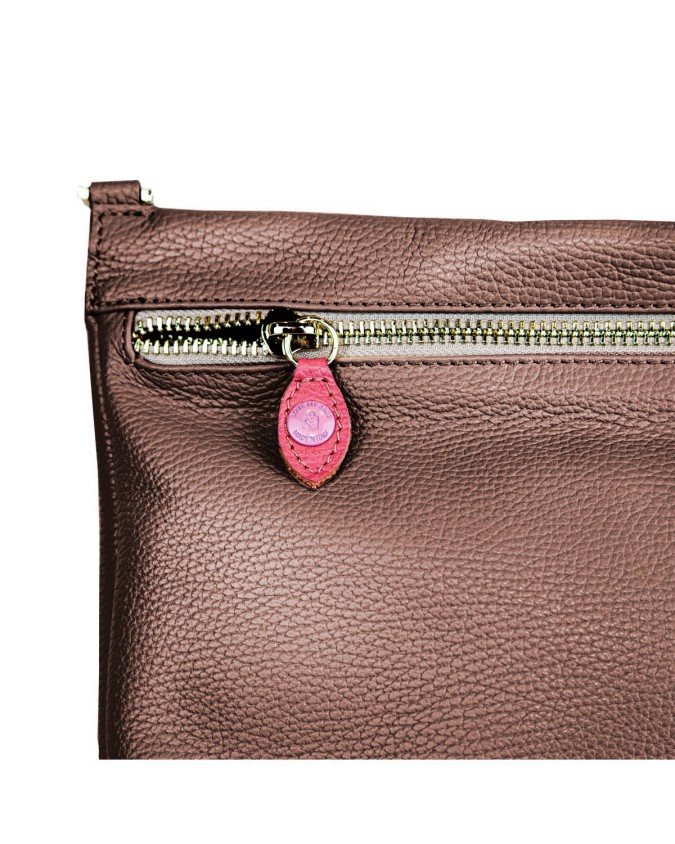 Borse a Tracolla Love My Bags Happy - Borsa/Pochette in vitello