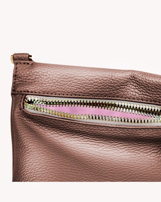 Borse a Tracolla Love My Bags Happy - Borsa/Pochette in vitello