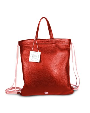 Zainetti Donna Love My Bags Happy - Zaino in vitello con 2