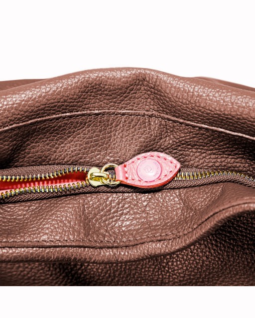 Borse a Mano Love My Bags Happy - Sacca in vitello con manico