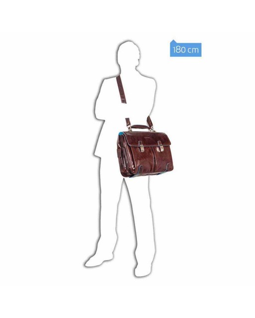 Cartelle porta PC Piquadro - Cartella due tasche due chiusure