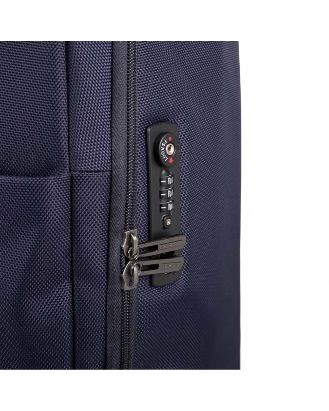 Trolley Piquadro - Trolley cabina 4 ruote ultra slim tessuto