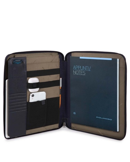 Agende e Portadocumenti Piquadro - Portablocco Brief 2 A4 porta