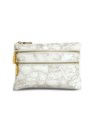 Beauty case Alviero Martini - Bustina porta tutto a 3 zip Geo