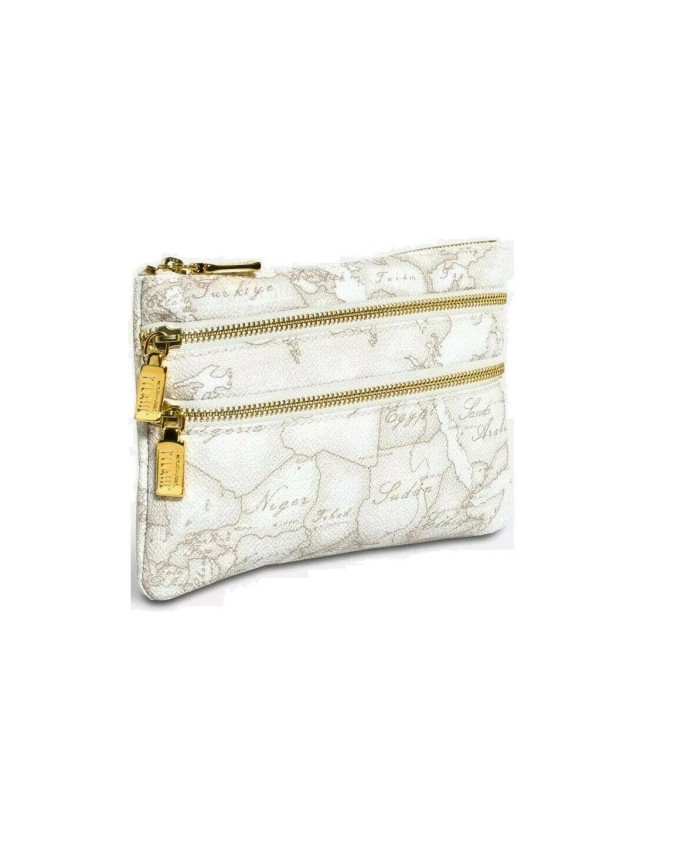 Beauty case Alviero Martini - Bustina porta tutto a 3 zip Geo
