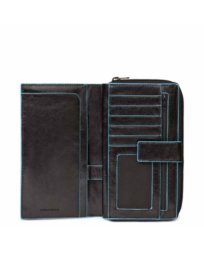 Portafoglio donna con organizzazione interna Blue Square