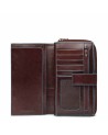 Portafoglio donna con organizzazione interna Blue Square