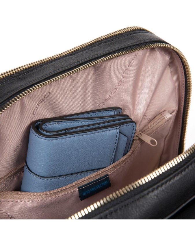 Zaini Porta PC Piquadro - Zaino donna in pelle porta tablet e