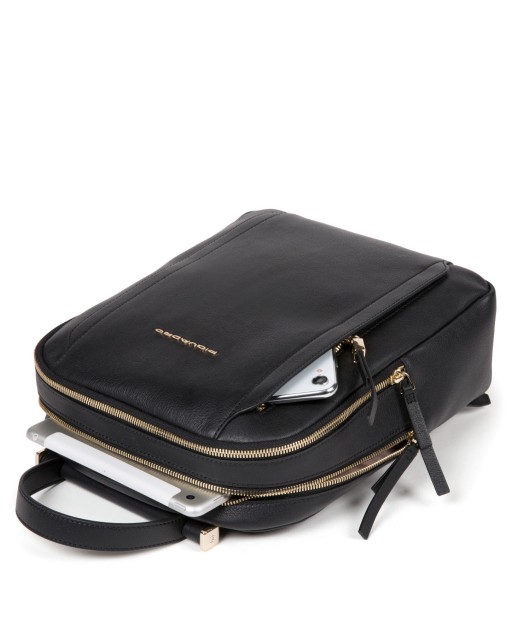 Zaini Porta PC Piquadro - Zaino donna in pelle porta tablet e