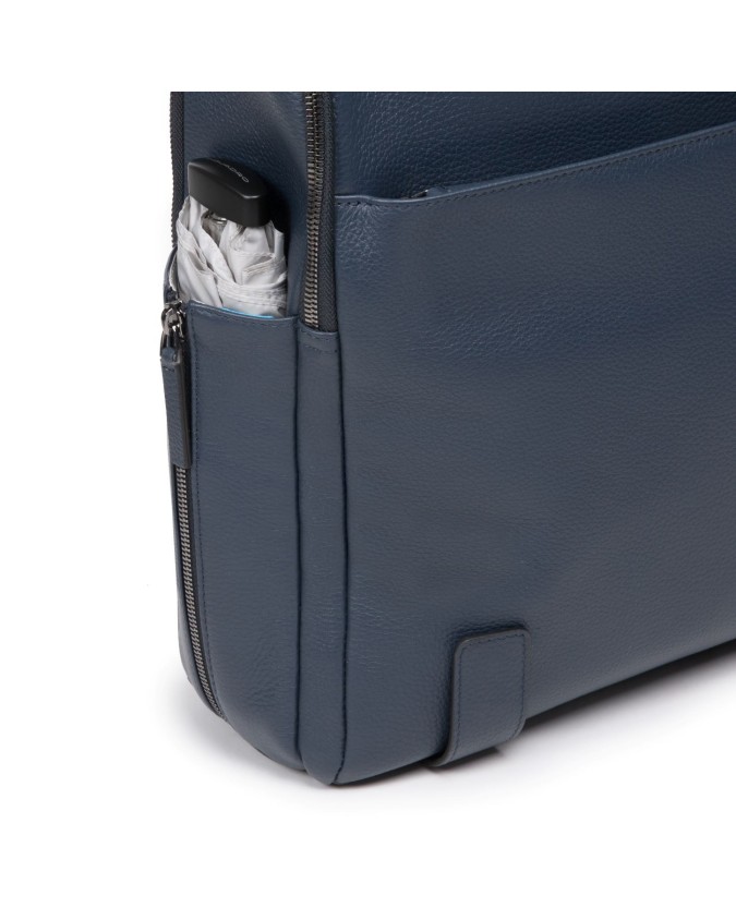 Zaini Porta PC Piquadro - Zaino in pelle con sistema antifurto