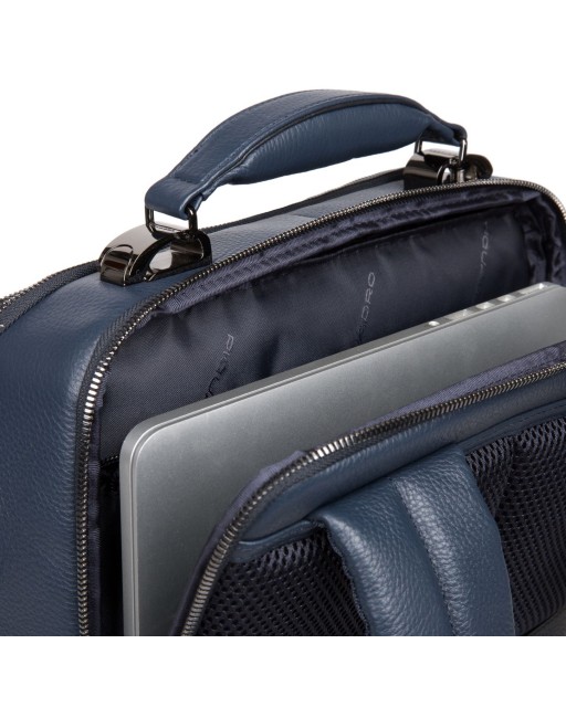 Zaini Porta PC Piquadro - Zaino in pelle con sistema antifurto