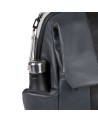 Zaini Porta PC Piquadro - Zaino in pelle e tessuto porta pc