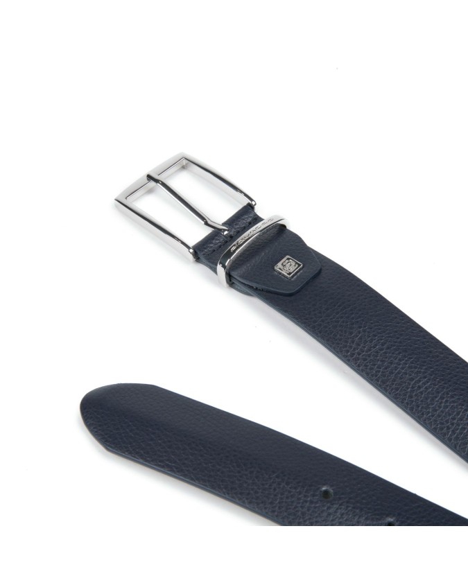 Cinture Piquadro - Cintura in pelle con fibbia ad ardiglione 35