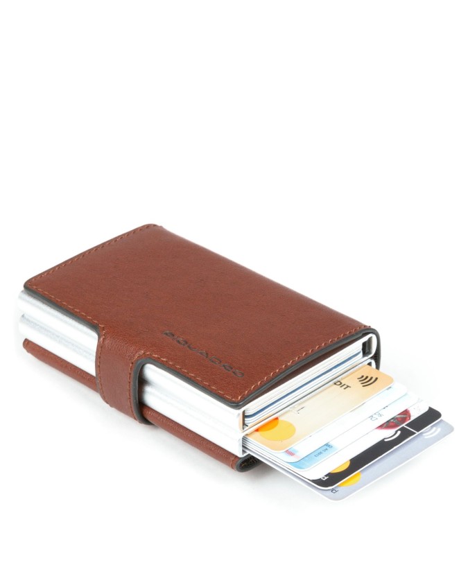 Porta carte di credito Piquadro - Porta carte di credito doppio