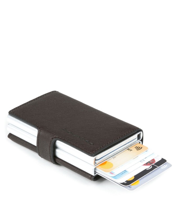 Porta carte di credito Piquadro - Porta carte di credito doppio