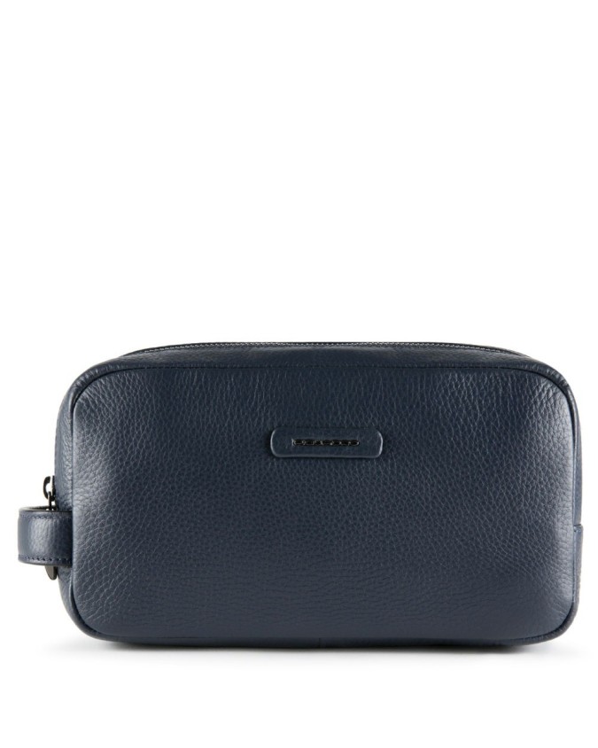 Pochette Uomo Piquadro - Nécessaire da viaggio in pelle a due