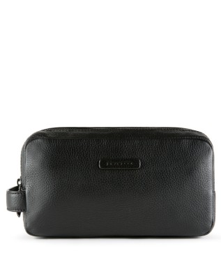 Pochette Uomo Piquadro - Nécessaire da viaggio in pelle a due