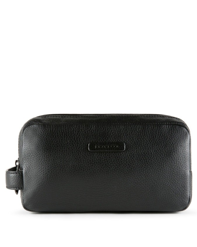 Pochette Uomo Piquadro - Nécessaire da viaggio in pelle a due