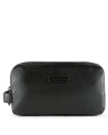 Pochette Uomo Piquadro - Nécessaire da viaggio in pelle a due