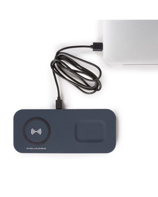 Powerbank Piquadro - Base di ricarica wireless per iPhone® e