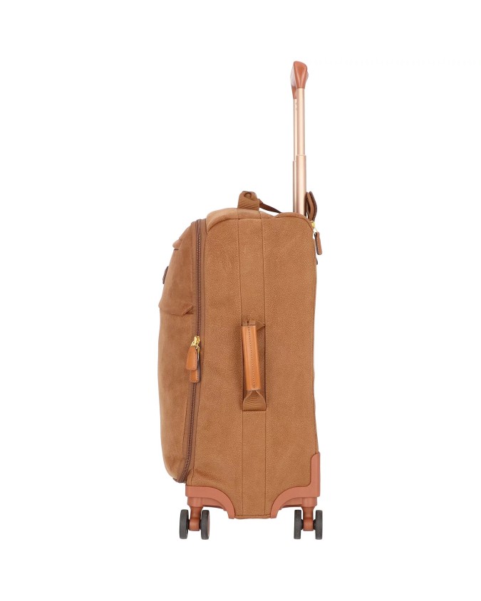 Trolley Bric's - Trolley 55cm 4 Ruote in tessuto Scamosciato