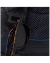 Zaini Porta PC Piquadro - Zaino porta pc 14'' in pelle Blue