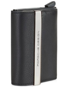  Porsche Design - Porta carte di credito in pelle e metallo