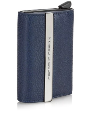  Porsche Design - Porta carte di credito in pelle e metallo