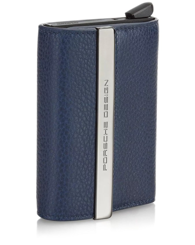  Porsche Design - Porta carte di credito in pelle e metallo