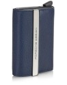  Porsche Design - Porta carte di credito in pelle e metallo