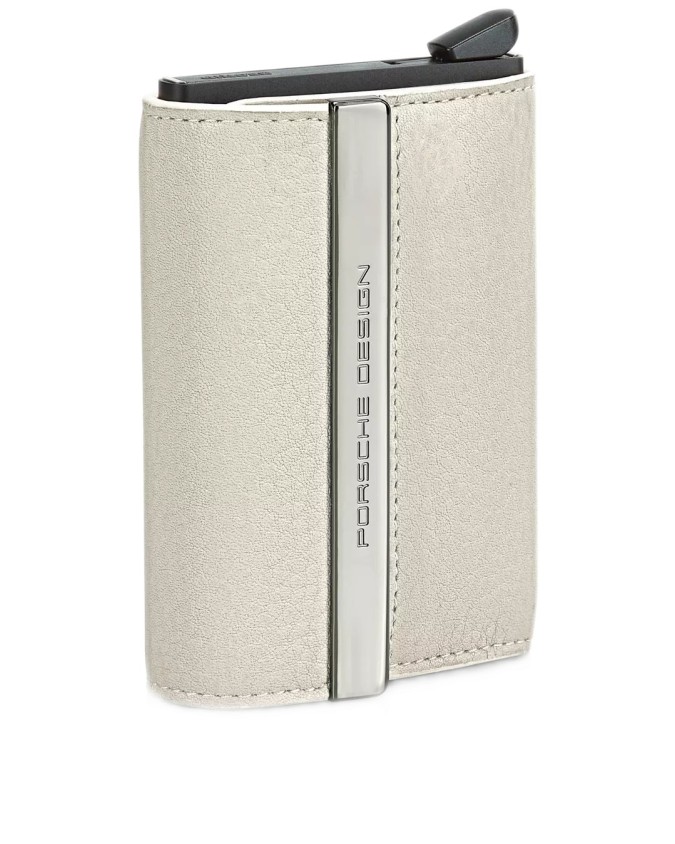  Porsche Design - Porta carte di credito in pelle e metallo