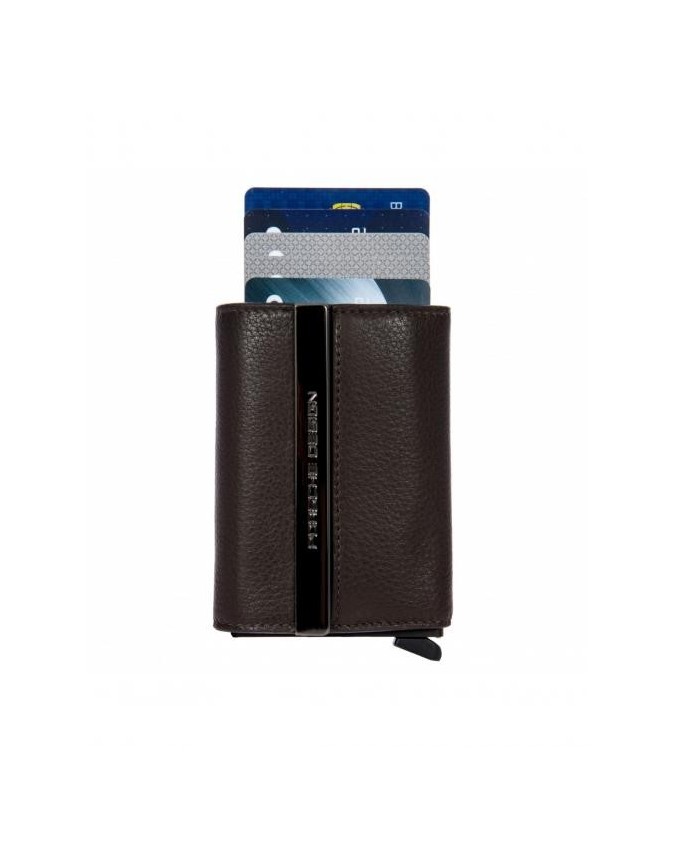  Porsche Design - Porta carte di credito in pelle e metallo
