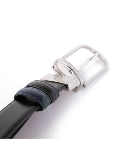 Piquadro - Cintura Uomo in pelle con fibbia ad ardiglione altezza 35m