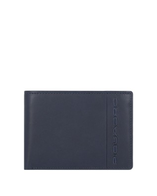 Portafogli Uomo Piquadro - Portafoglio uomo sottile con porta